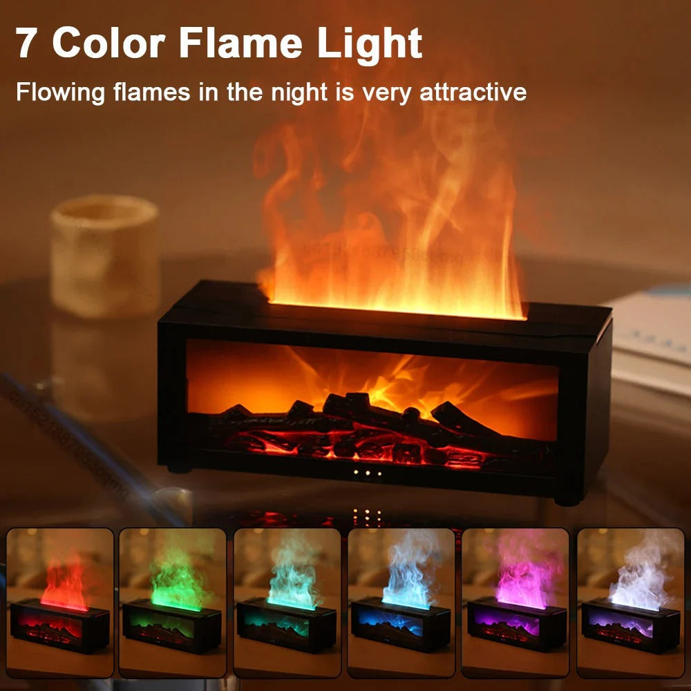 Lumora™ - Tranquil Moisture and Ambient Flame Glow