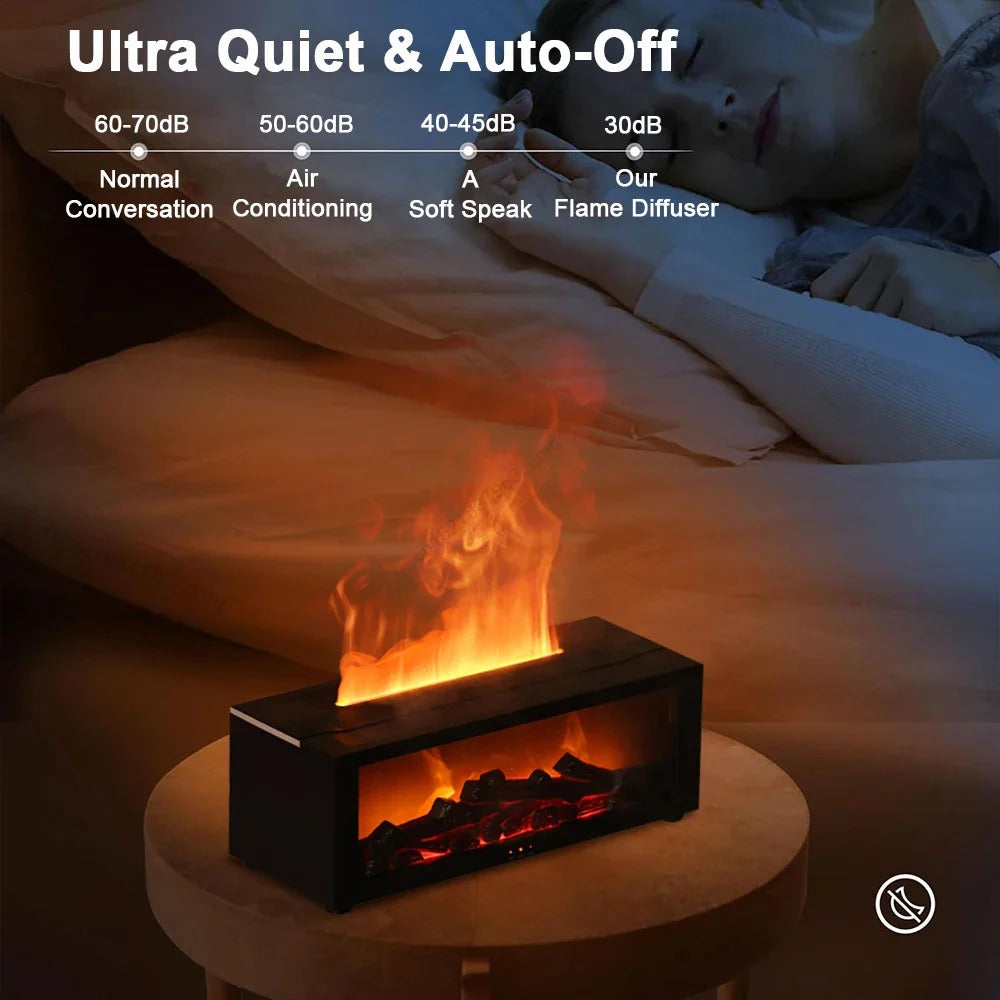 Lumora™ - Tranquil Moisture and Ambient Flame Glow