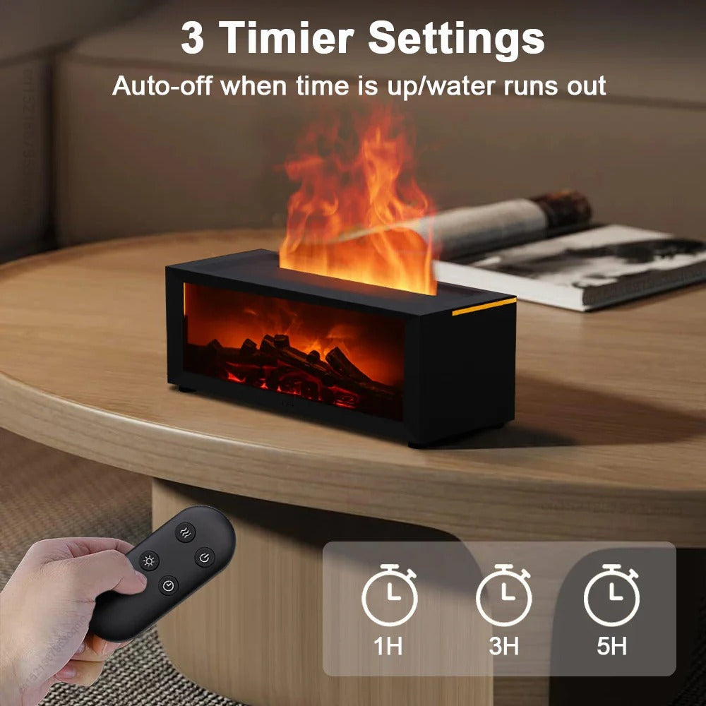 Lumora™ - Tranquil Moisture and Ambient Flame Glow