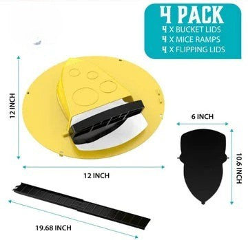 Vaulta™ - Hands-Free Bucket Capture For Small Rodents