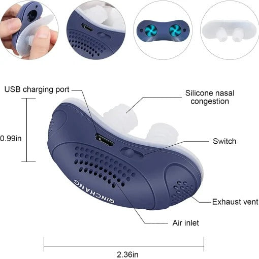 Breezeo™ - Compact Travel Airflow for Everyday Portability