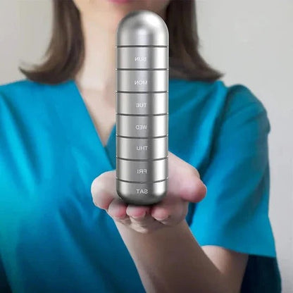 Orbin™ - Weekly Pill Storage For Travel And Daily Routines