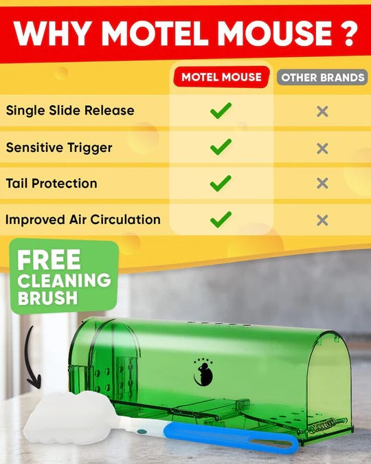 Vermis™ - Humane No-Touch Mouse Capture System