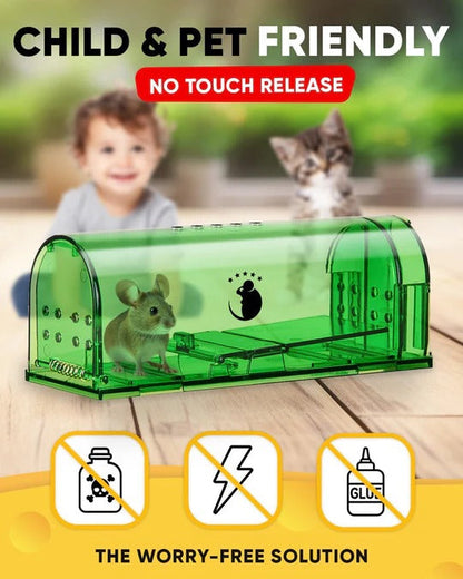 Vermis™ - Humane No-Touch Mouse Capture System