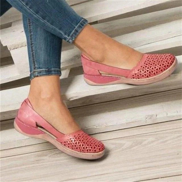 Soliva™ - Breathable Wide-Toe Flats For Everyday Comfort