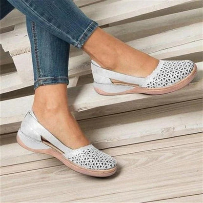 Soliva™ - Breathable Wide-Toe Flats For Everyday Comfort