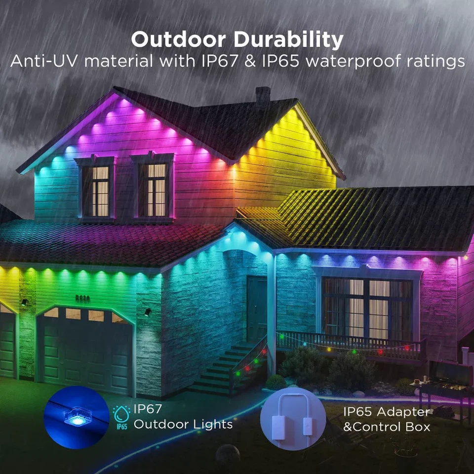 Aurelo™ - Year-Round Roofline Color and Warm White