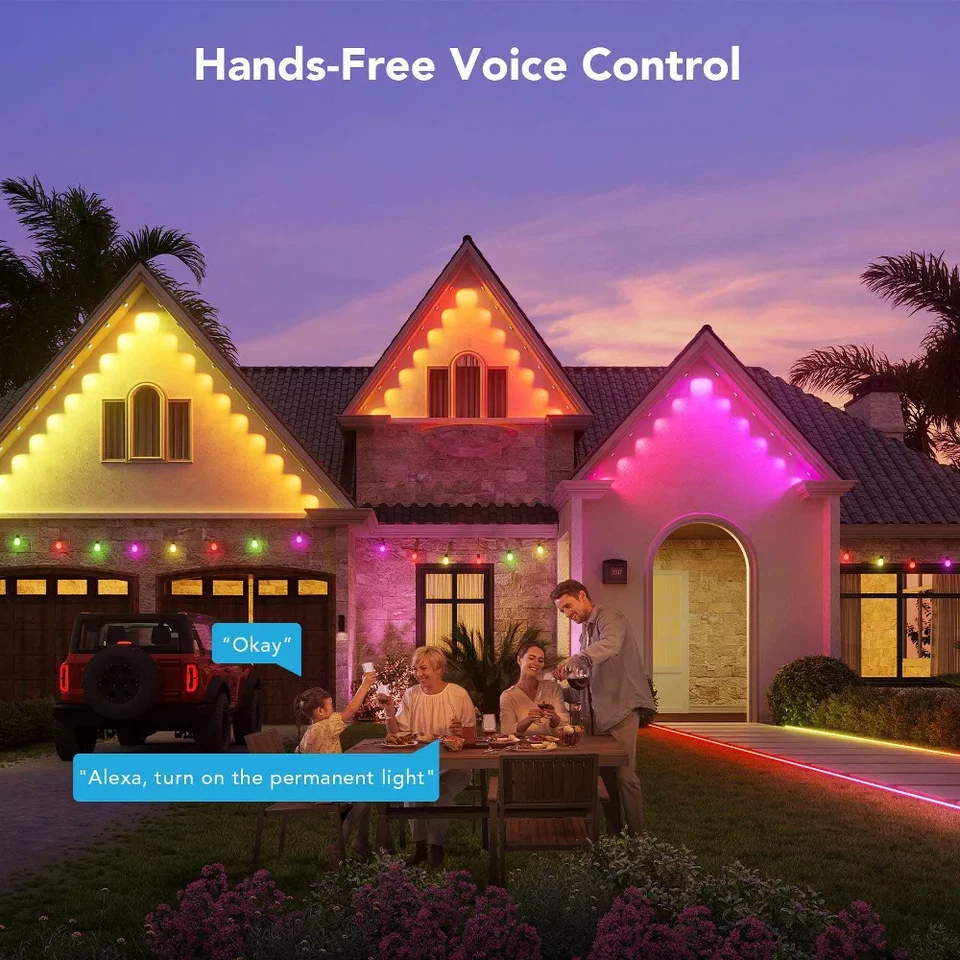 Aurelo™ - Year-Round Roofline Color and Warm White