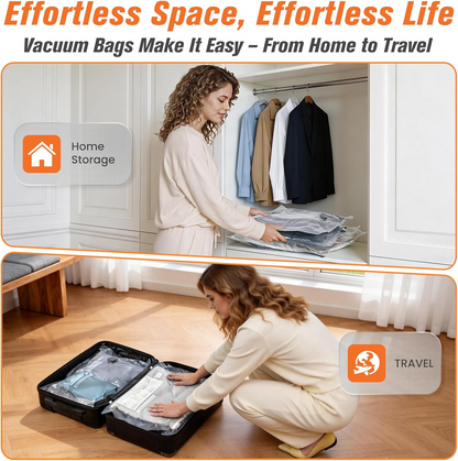 Vacuva™ - Compresses Bulky Bedding and Clothing Neatly