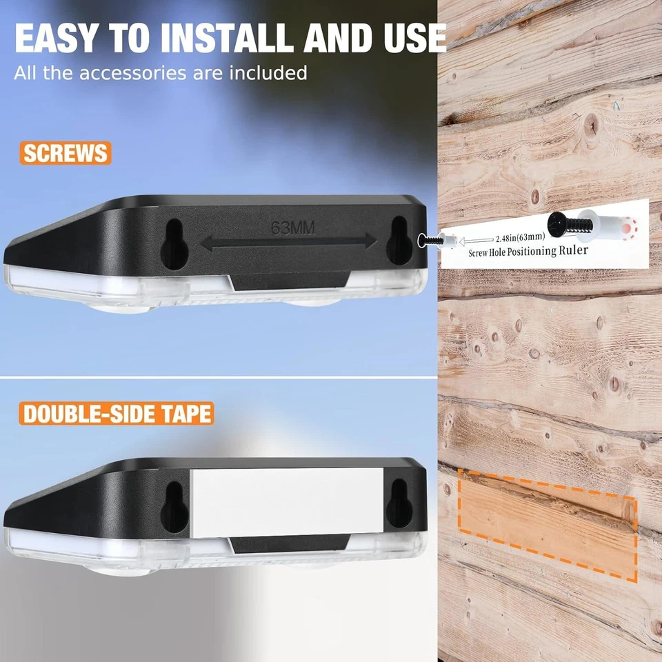 Luminex™ - Solar-Powered Fence Lighting for Safer Evenings