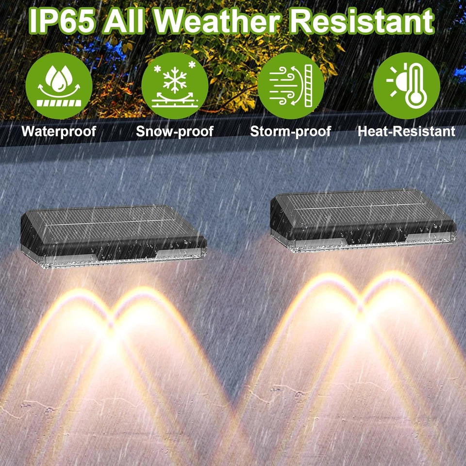 Luminex™ - Solar-Powered Fence Lighting for Safer Evenings
