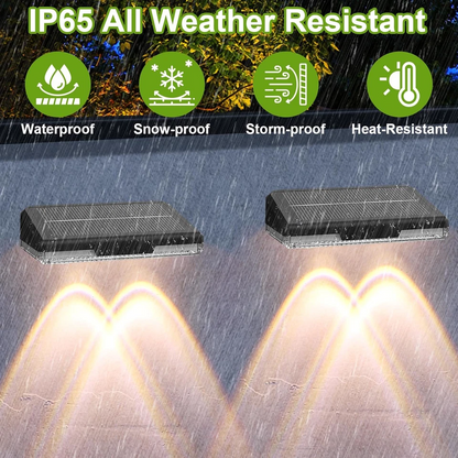 Luminex™ - Solar-Powered Fence Lighting for Safer Evenings