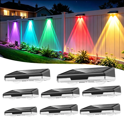 Luminex™ - Solar-Powered Fence Lighting for Safer Evenings