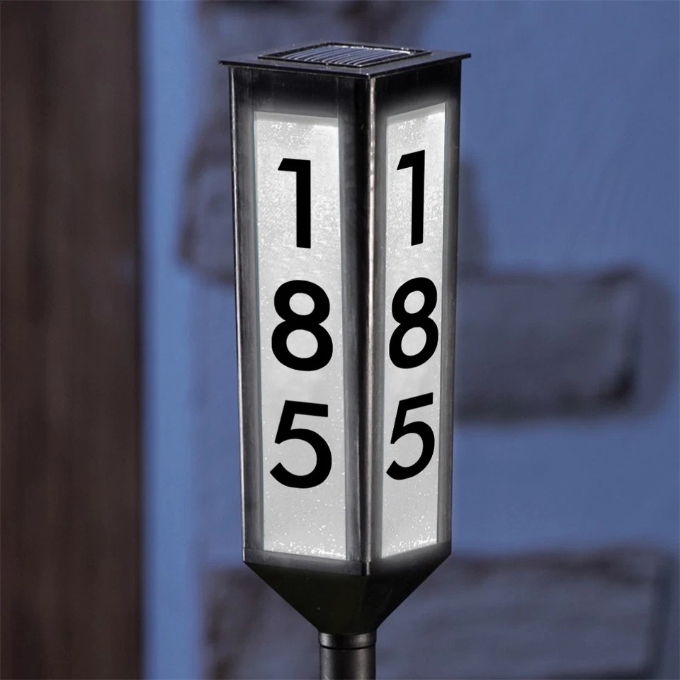 Luminai™ - Clear House Numbers For Night Visibility