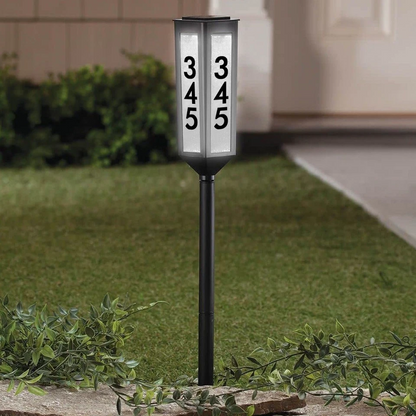 Luminai™ - Clear House Numbers For Night Visibility