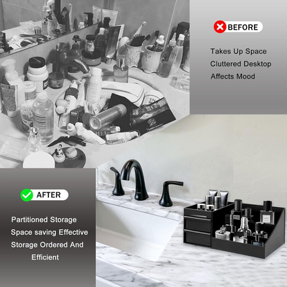 Vesca™ - Keeps Bottles Upright and Visible on Counters