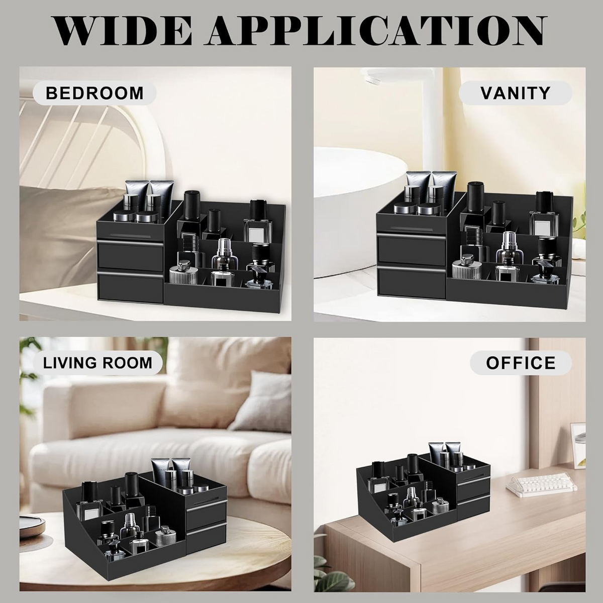 Vesca™ - Keeps Bottles Upright and Visible on Counters