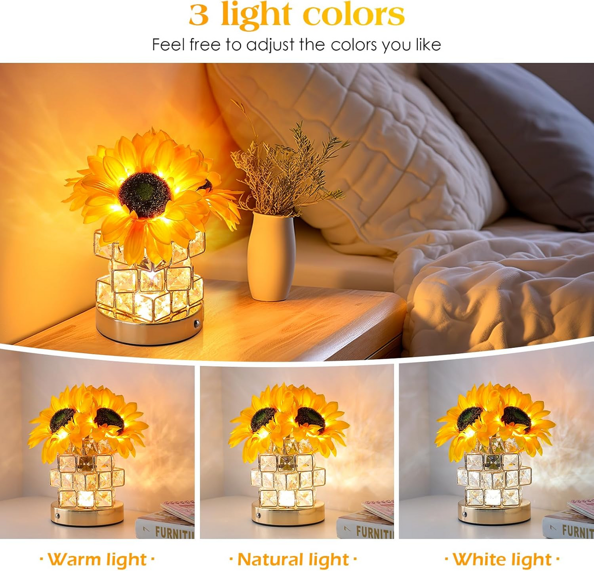 Heliora™ - Soothing Touch-Control Night Light for Bedrooms