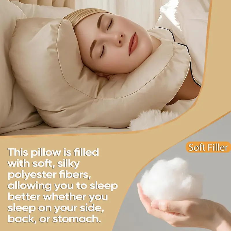 Lunalin™ - Suspends Side-Sleeping Face To Reduce Creases