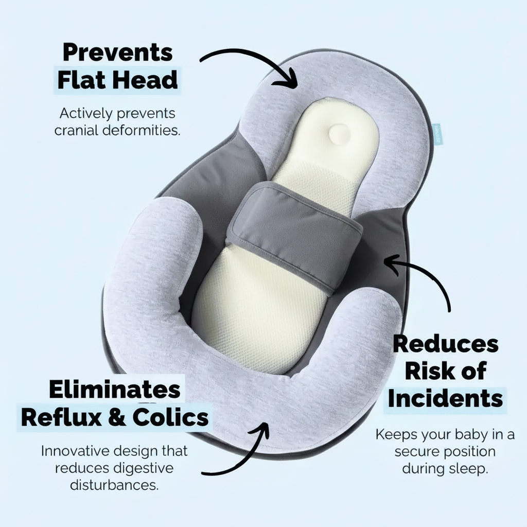 Somniq™ - Gentle 10° Incline For Reflux Relief