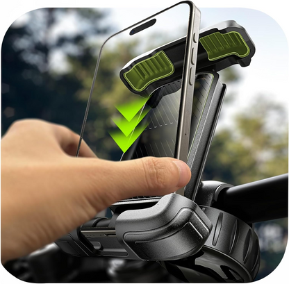 Velora™ - Stable Four-Corner Grip for Bike Navigation