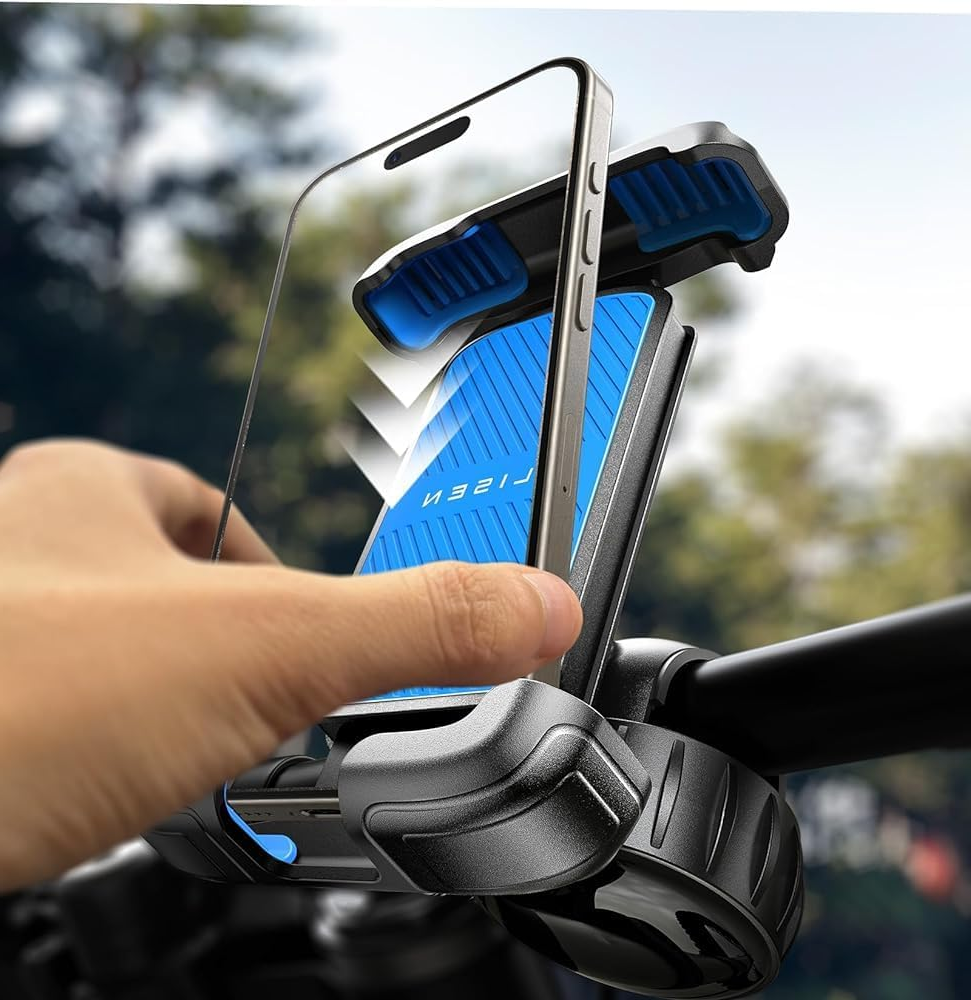 Velora™ - Stable Four-Corner Grip for Bike Navigation