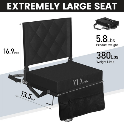 Vistral™ - Supportive Comfort for Long Bleacher Events