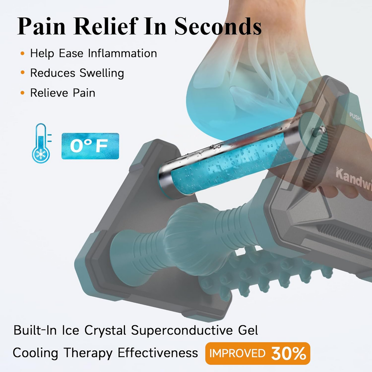 Soleva™ - Gentle Arch-and-Calf Stretcher for Daily Relief