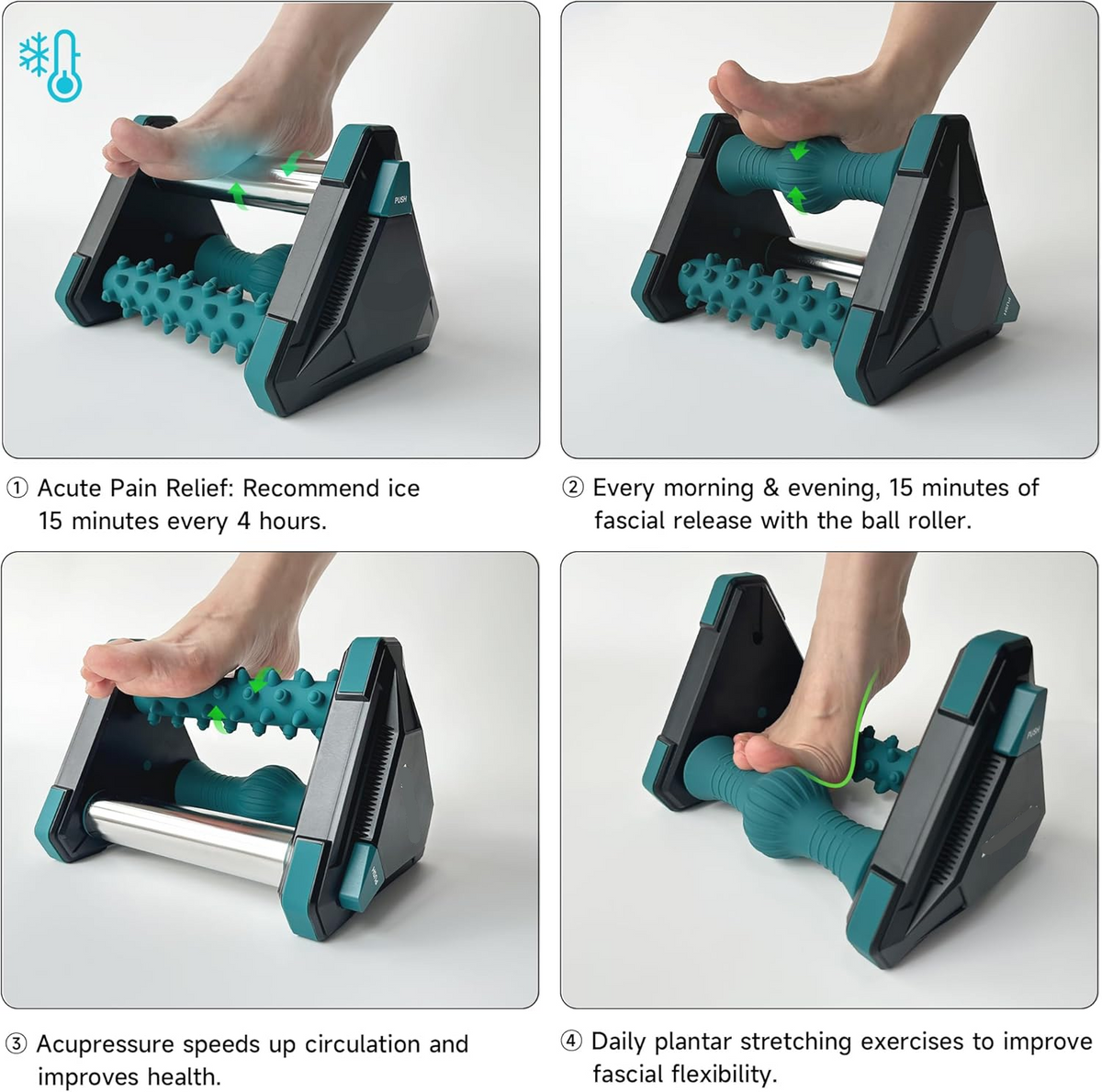 Soleva™ - Gentle Arch-and-Calf Stretcher for Daily Relief