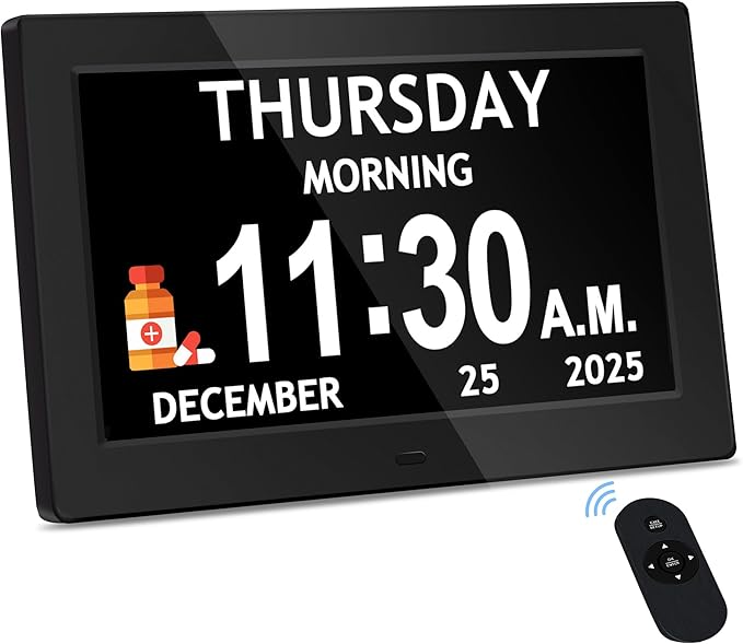Chrona™ - Large-Text Visual Clock For Daily Routines
