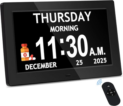 Chrona™ - Large-Text Visual Clock For Daily Routines