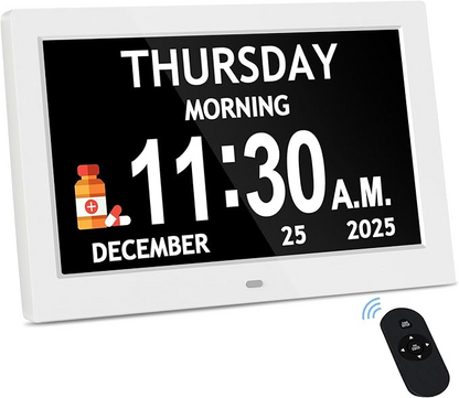 Chrona™ - Large-Text Visual Clock For Daily Routines