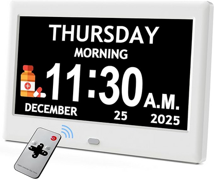 Chrona™ - Large-Text Visual Clock For Daily Routines