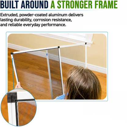 Ventura™ - Discreet Adjustable Screen For Open Windows