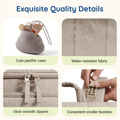 Nurtio™ - Hands-Free Organized Diaper Storage