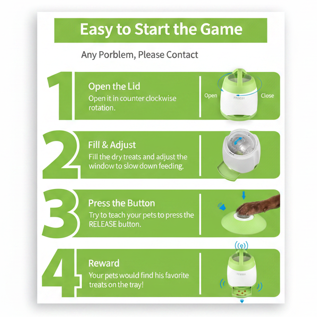 Barkle™ - Interactive Treat Training Station for Dogs