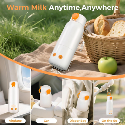 Velora™ - On-the-Go Bottle Warming for Drives