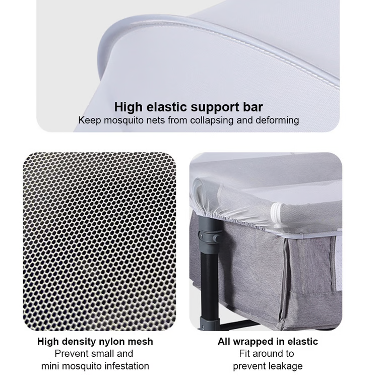 Lullis™ - Gentle Pop-Up Mosquito Barrier for Cribs
