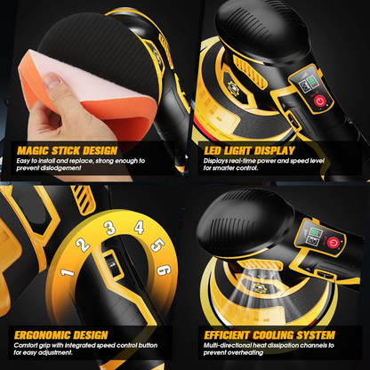 Lustro™ - Portable Power For Fast Paint Correction