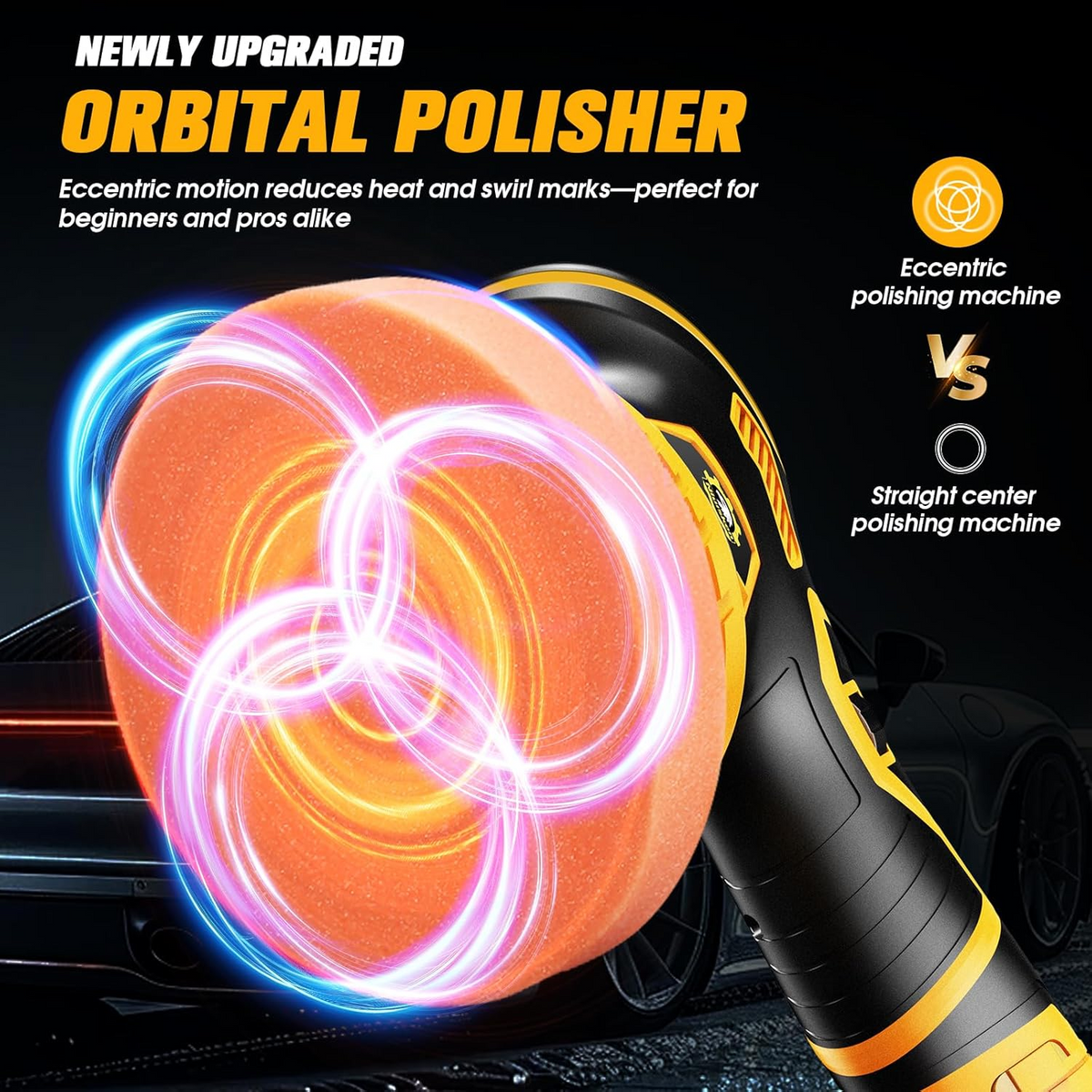 Lustro™ - Portable Power For Fast Paint Correction