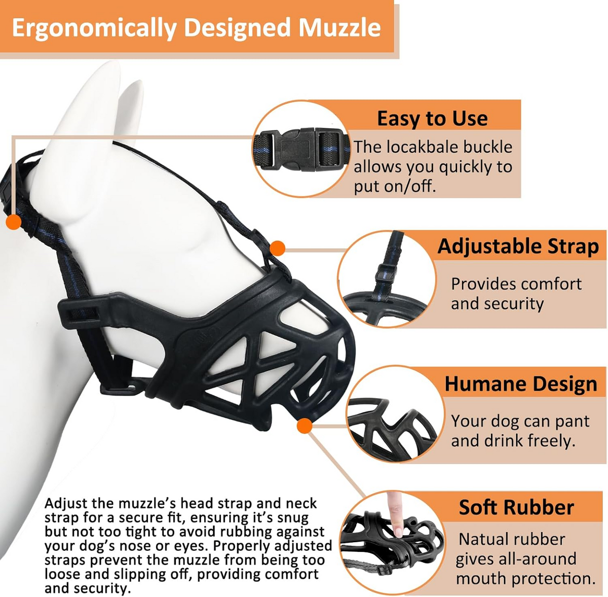 Vantrel™ - Secure Fit For Reactive Dogs During Outings