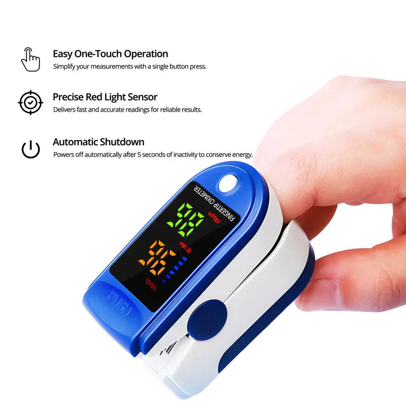 Auralis™ - Comfortable Fingertip Oxygen & Pulse Monitoring
