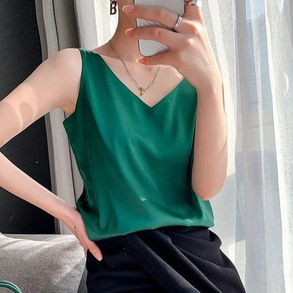 Vellia™ - Silky-Finished Tank For Effortless Everyday Wear