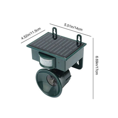 Aviara™ - Motion-Activated Solar Bird Deterrent for Gardens