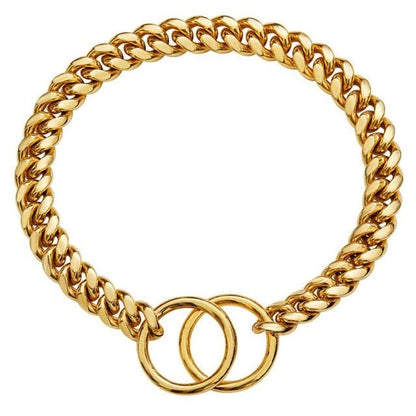 Kovair™ - Slip-On Solid Chain Collar For Strong Dogs