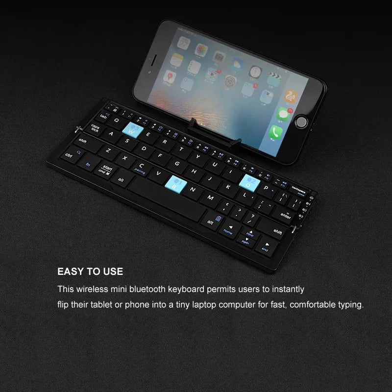 Lifty™ - Compact Foldable Keyboard For On-the-Go Typing