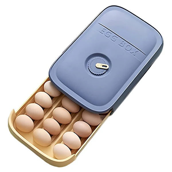Ovella™ - Stackable 12-Egg Storage with Date Dial