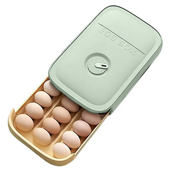 Ovella™ - Stackable 12-Egg Storage with Date Dial