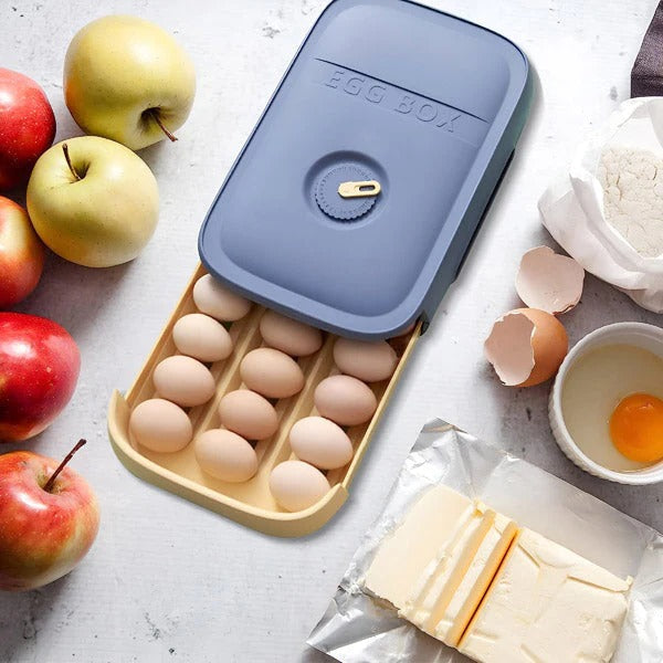 Ovella™ - Stackable 12-Egg Storage with Date Dial