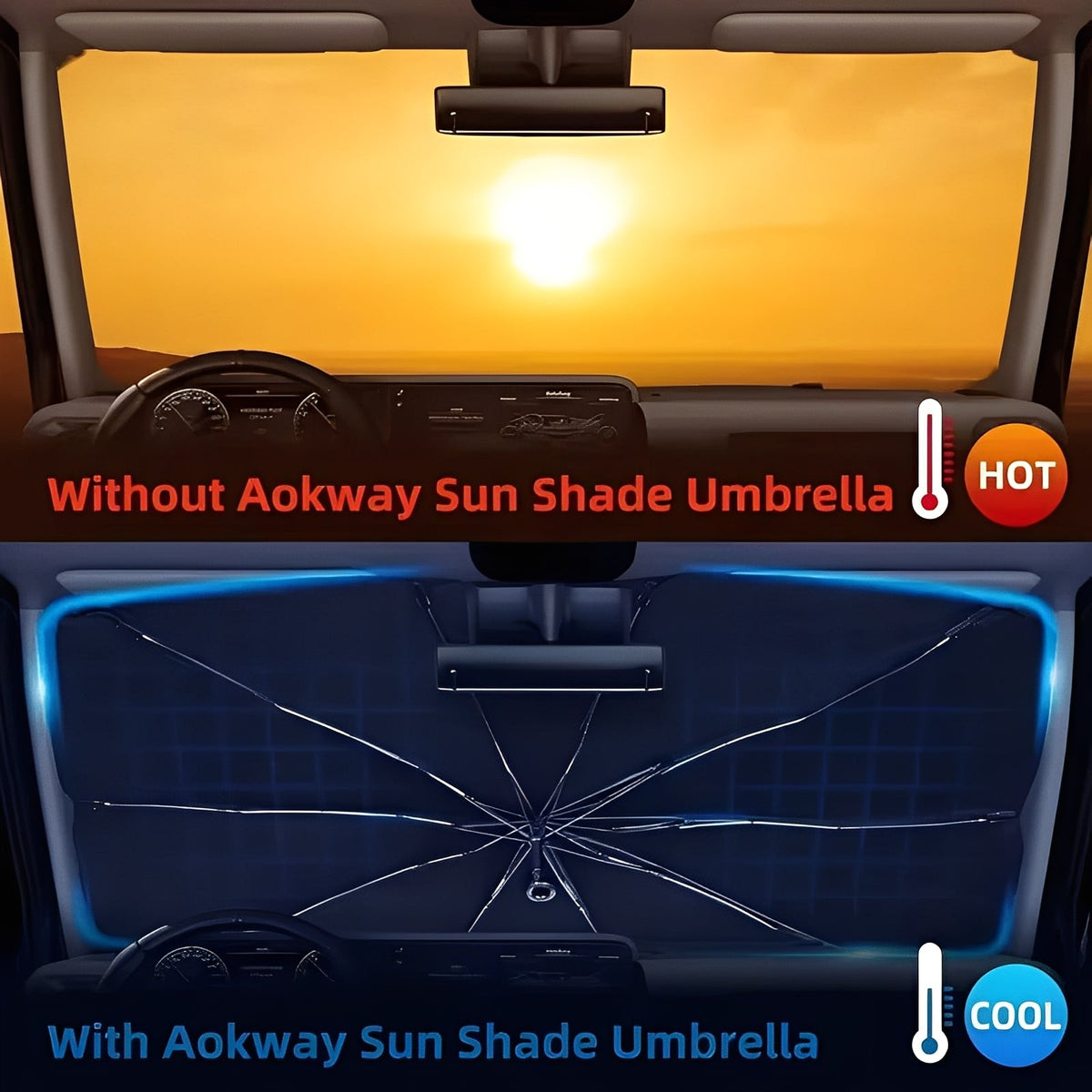 Solaro™ - Compact Umbrella Shade for Cooler Interiors